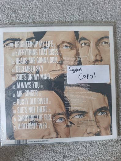 The stunning Vinyl Signed