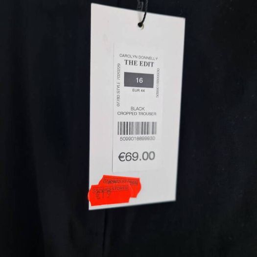Carolyn Donnelly bnwt wide leg crop trousers size 16