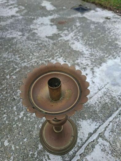 brass candle holder