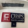 New Ralph Lauren Chaps White Shirt XL Image 3