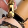 Slouchy Rogue satchel, honey tan Image 6