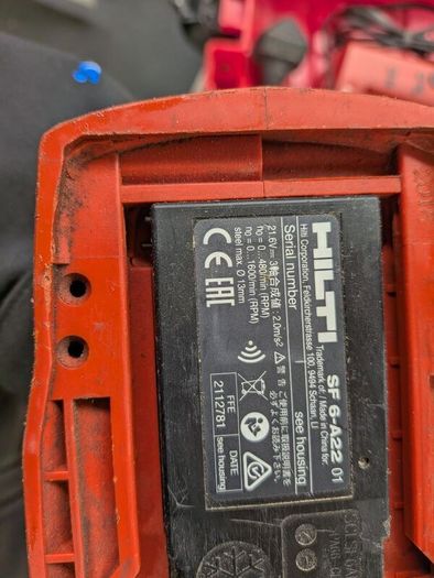 Hilti drill set