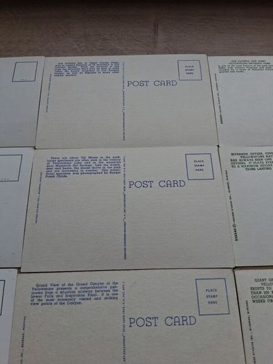 33 x USA And Canadian Mid Century Postcards