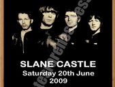 Oasis Slane Castle 2009 concert poster with ticket reproduction print