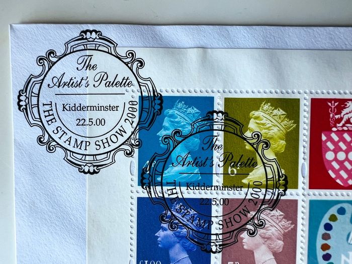 Stamp Show 2000 Exhibition Souvenir Sheet FDC
