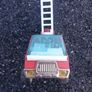 antique 1960s tin fire engine truck Image 4