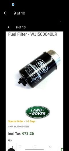 Land Rover - Full Service kit - OEM Land Rover parts