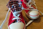Youths high top trainers, great condition. Stars and stripes lining inside.