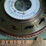 Vintage Zodiac Barometer Hygrometer Wall Hanging West Germany Image 10