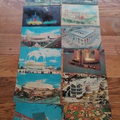 World's Fair New York 12 Picture Postcards