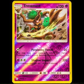 Trevenant 94/236 Reverse Holo Rare Sun and Moon Cosmic Eclipse Pokemon Card