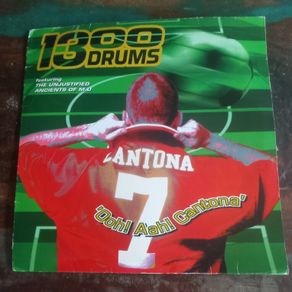 1996 vinyl release of the single "Ooh! Aah! Cantona" by 1300 Drums.