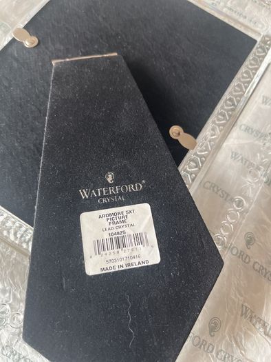 Waterford Crystal "Ardmore" Picture Frame 5" x 7" Made in Ireland