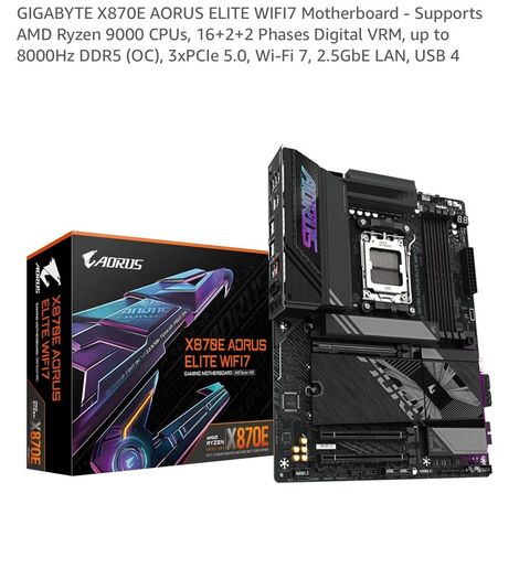 motherboard X870E