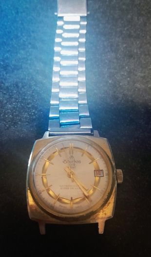 Bourbon manual Swiss watch