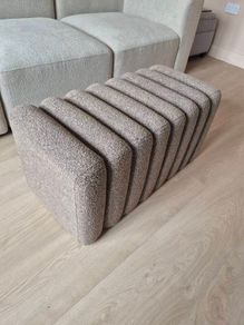 Jysk Bislev Dark Sand Bench