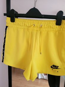Nike yellow shorts in size S