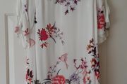 New beautiful frill sleeve print dress