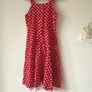 Adams girls polka dot red/ white dress Image 2