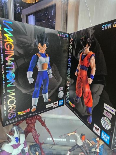 Imagination Works Goku and Vegeta (READ DESCRIPTION)