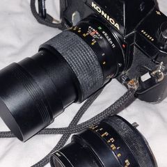 Konica camera and lenses rare