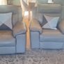 leather couch cream Image 3