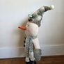 Large Extendable Legs Christmas Snowman Decoration 107cm Image 4