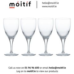 Wine Goblets Clear Glass 39cl
