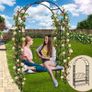 Rose Arch With Bench - Free Delivery Nationwide Image 5