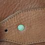 Vintage Burberry Cognac leather shoulder bag Image 4