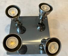 4 spot dimmable ceiling light