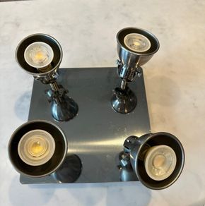 4 spot dimmable ceiling light