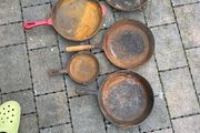 cast iron pans