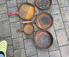 cast iron pans