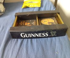 Guinness beer mat holder