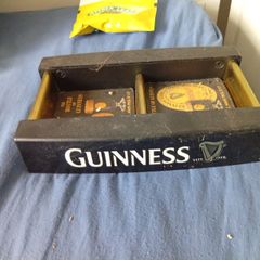Guinness beer mat holder