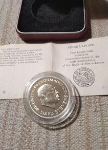 Silver  Proof   Sierra  Leon