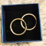 Endless Hoops Silver Round Earrings Minimalist Jewelry Image 10