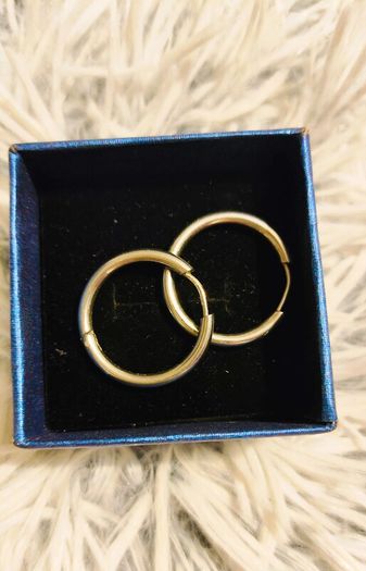 Endless Hoops Silver Round Earrings Minimalist Jewelry