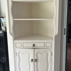Corner Dresser Pine Shabby Chic