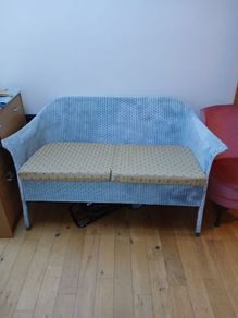 wicker sofa