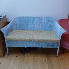 wicker sofa