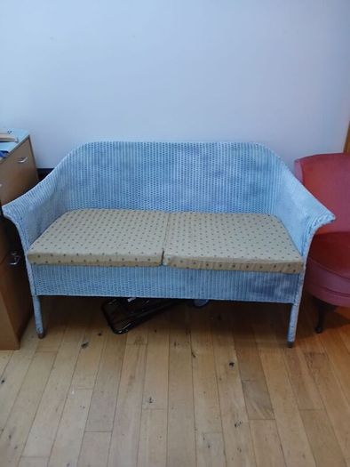 wicker sofa