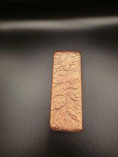 5kg Custom Hand-Poured .999 Copper Bar Lot (5x 1kg Bars)