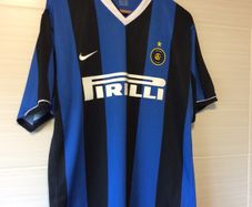 Inter Milan Jersey. Season 2006/2007. Official Nike Home Jersey. Authentic Original From 2006. Not A Modern Day Remake.