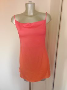 BNWT Bershka ombre satin camisole mini dress size S UK8 EU36 Postage included