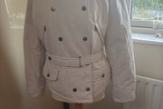 Weekend MaxMara Padded Ivory Jacket - Size 12