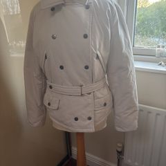 Weekend MaxMara Padded Ivory Jacket - Size 12