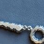 Vintage Art Deco Silver Pendant and matching earrings Image 5