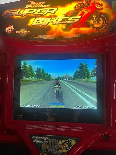 Superbikes Fast&the Furious Arcade Machine
